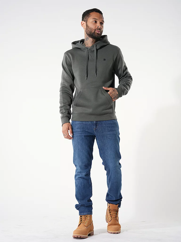 G-Star Raw Premium Core HDD SW LS Hoodie Green EU XL Men 5